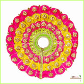 Blended Thread Pearl Work Multicolor Poshak